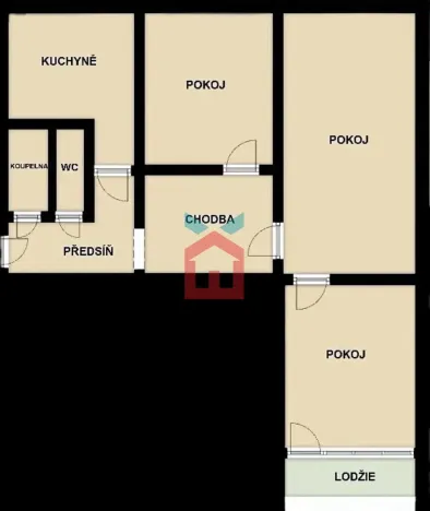 Prodej bytu 3+1, Karlovy Vary - Rybáře, Severní, 85 m2