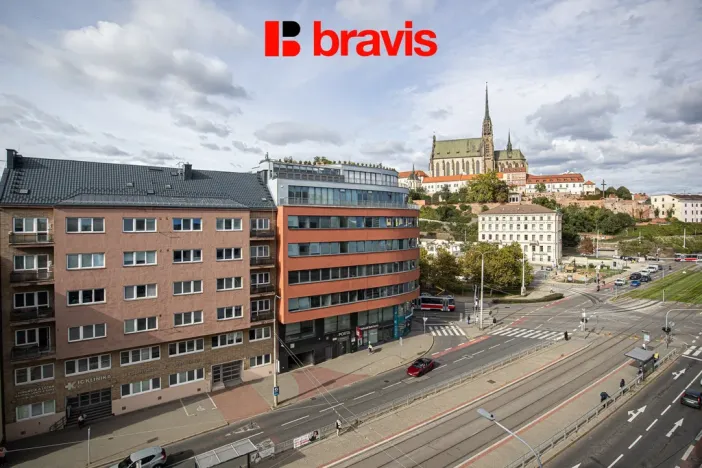 Pronájem bytu 2+kk, Brno - Staré Brno, Ghegova, 62 m2
