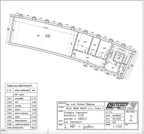 Pronájem obchodního prostoru, Varnsdorf, Kmochova, 450 m2