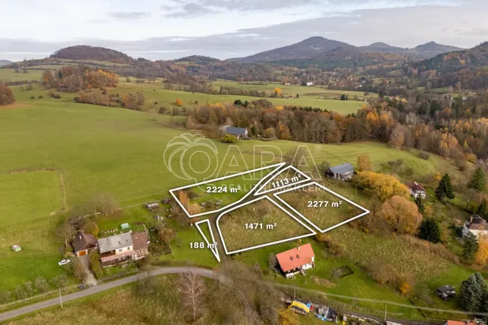 Prodej pozemku pro bydlení, Česká Kamenice, 2224 m2