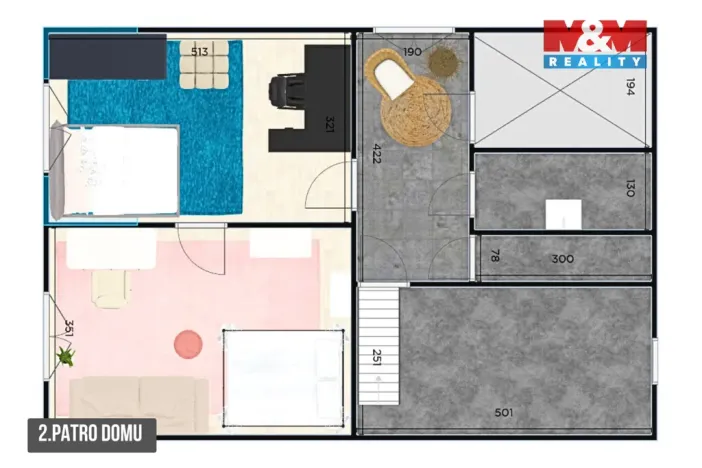 Prodej rodinného domu, Kolín - Kolín V, U Borků, 126 m2