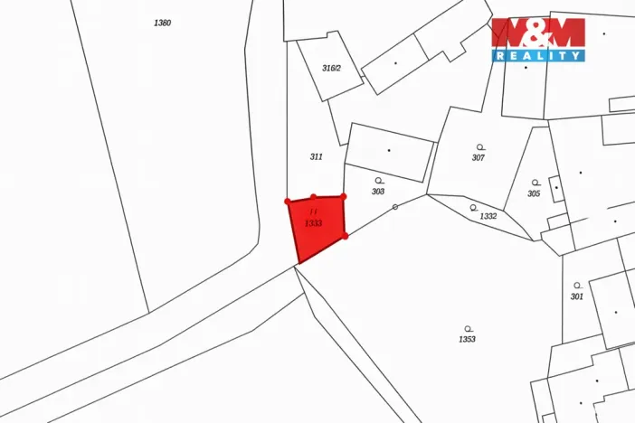 Prodej pole, Horšovský Týn - Semošice, 171 m2