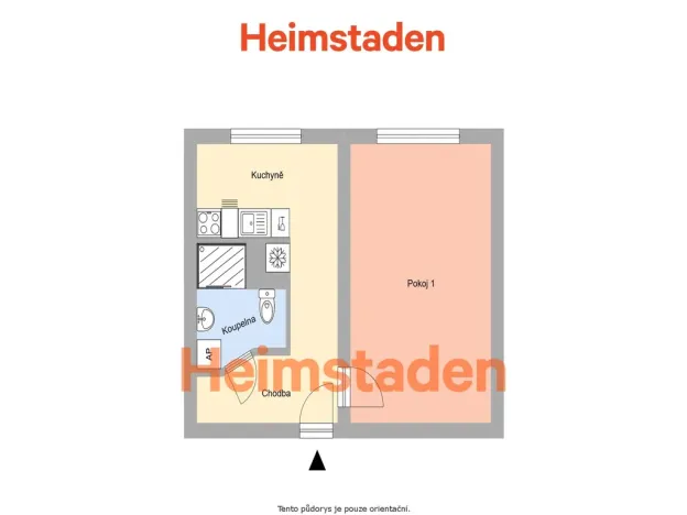 Pronájem bytu 1+1, Ostrava - Zábřeh, Tylova, 40 m2