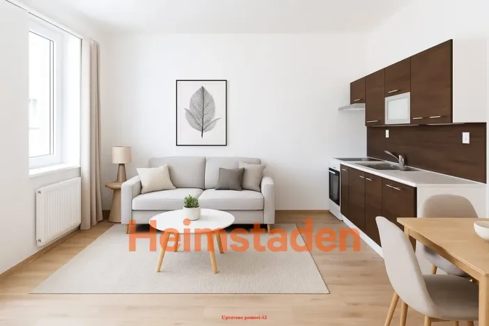 Pronájem bytu 2+kk, Ostrava - Kunčičky, Nadační, 44 m2