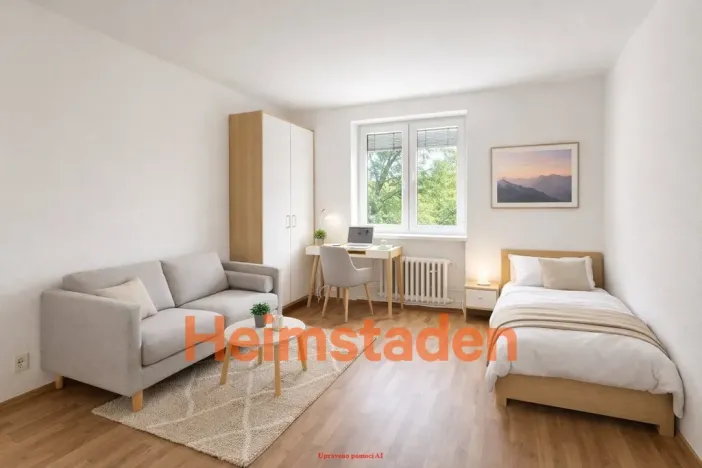 Pronájem bytu 1+kk, Ostrava - Poruba, náměstí Jana Nerudy, 28 m2