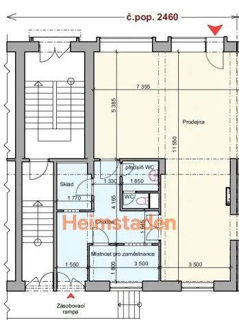 Pronájem obchodního prostoru, Ostrava - Moravská Ostrava, Zborovská, 175 m2