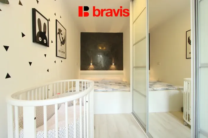 Pronájem bytu 2+kk, Brno - Královo Pole, Slovinská, 48 m2