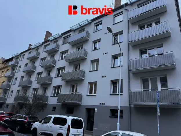 Pronájem bytu 2+kk, Brno - Královo Pole, Slovinská, 48 m2