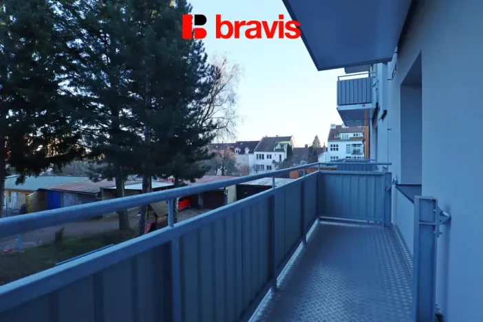 Pronájem bytu 2+kk, Brno - Královo Pole, Slovinská, 48 m2