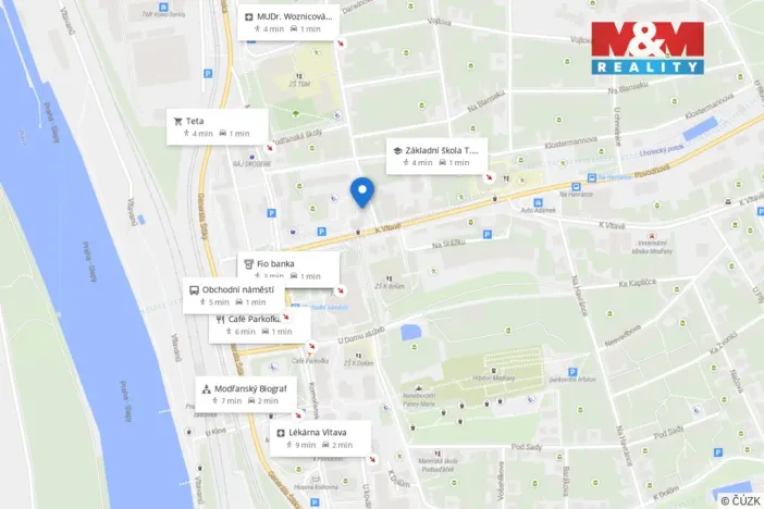 Pronájem kanceláře, Praha - Modřany, Lehárova, 76 m2