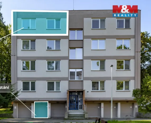 Prodej bytu 4+1, Ostrava - Výškovice, Staňkova, 87 m2