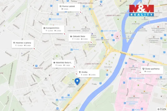 Prodej bytu 2+kk, Hradec Králové - Pražské Předměstí, Jungmannova, 50 m2