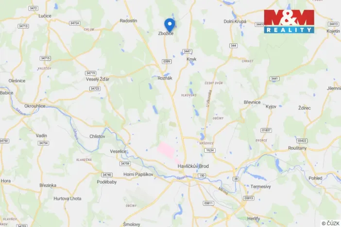 Prodej chaty, Havlíčkův Brod - Zbožice, 40 m2