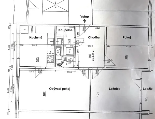 Pronájem bytu 3+1, Náchod, Příkopy, 70 m2