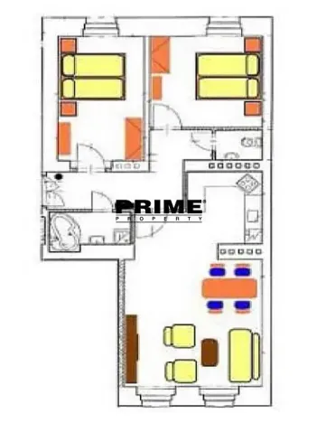 Pronájem bytu 3+kk, Praha - Vinohrady, Sázavská, 85 m2