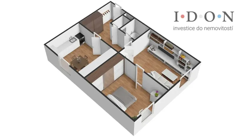 Prodej bytu 2+1, Ostrava, Gustava Klimenta, 55 m2