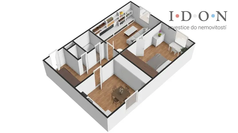 Prodej bytu 2+1, Ostrava, Gustava Klimenta, 55 m2