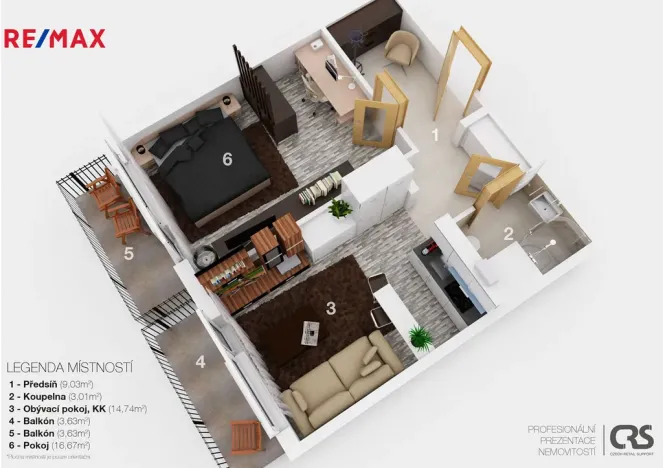 Prodej bytu 2+kk, Ostrava - Dubina, Antonína Poledníka, 44 m2