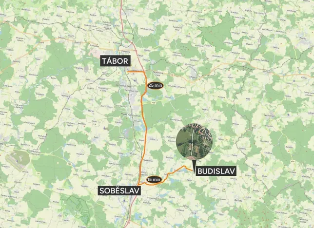 Prodej pozemku pro bydlení, Budislav, 2511 m2