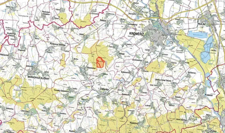 Prodej podílu lesa, Zdounky, 3240 m2