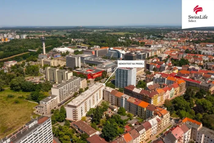 Prodej bytu 3+1, Pardubice, Palackého třída, 60 m2