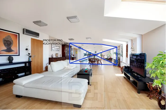 Prodej bytu 4+kk, Průhonice, Uhříněveská, 126 m2