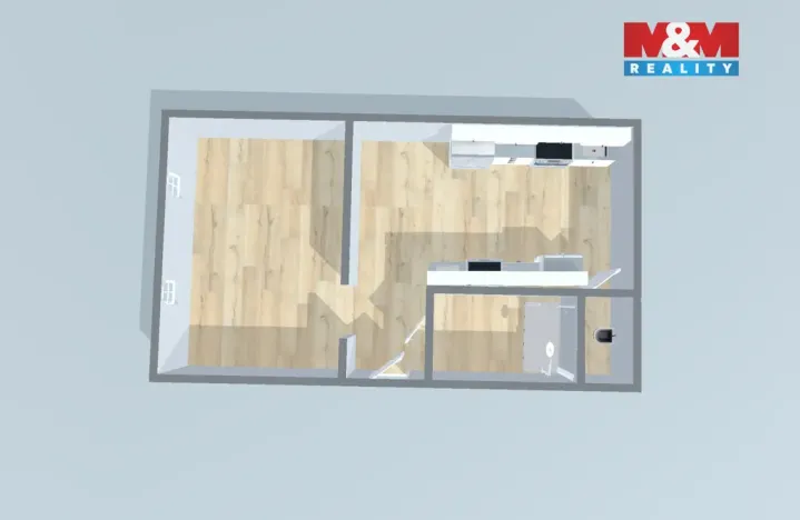 Prodej bytu 1+1, Ústí nad Labem - Ústí nad Labem-centrum, Pasteurova, 37 m2