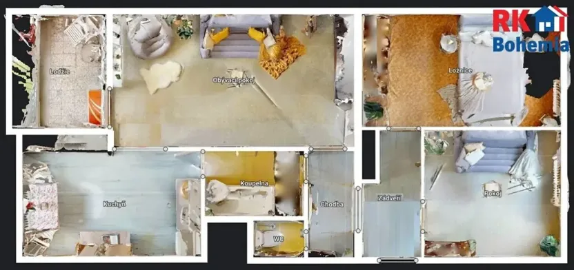 Pronájem bytu 3+1, Praha - Kobylisy, Šiškova, 68 m2