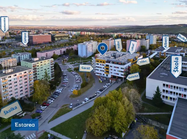 Prodej bytu 3+kk, Brno, Kamínky, 77 m2