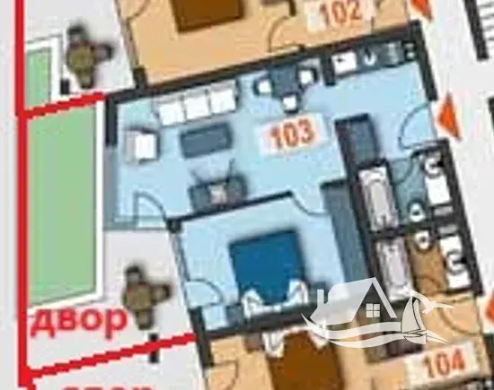 Prodej bytu 2+kk, Sveti Vlas, Bulharsko, 50 m2