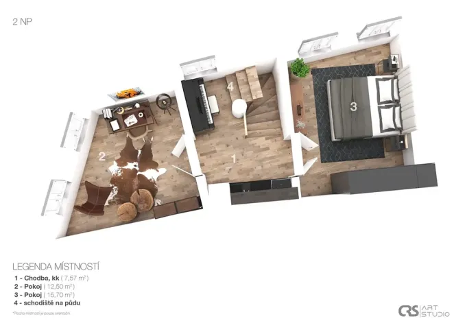 Prodej rodinného domu, Praha - Vršovice, Na stráni, 71 m2