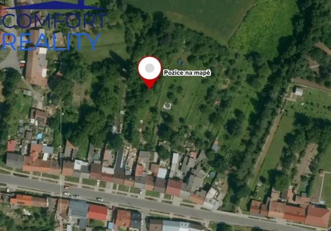 Prodej zahrady, Víceměřice, 1622 m2