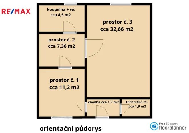 Prodej obchodního prostoru, Jaroměřice nad Rokytnou, Tyršova, 82 m2