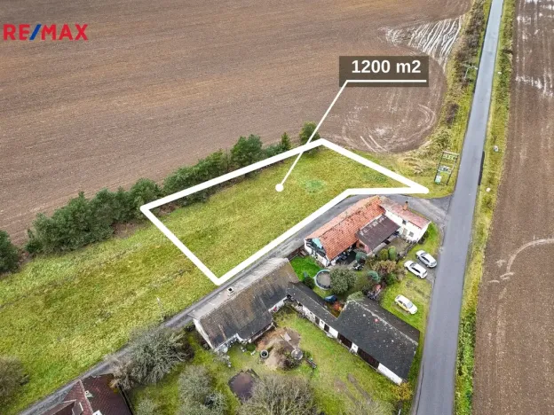 Prodej pozemku pro bydlení, Třebsko, 1200 m2