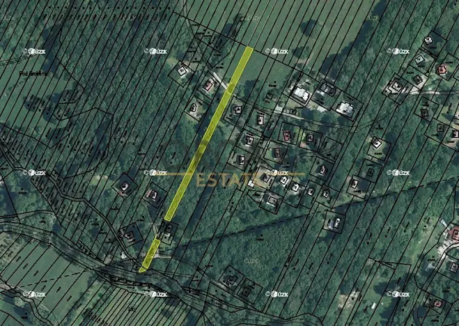 Prodej podílu louky, Nová Lhota, 377 m2