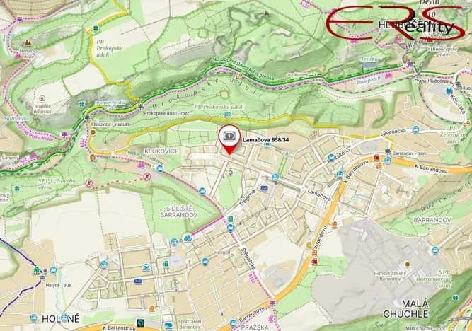 Prodej bytu 3+1, Praha - Hlubočepy, Lamačova, 62 m2