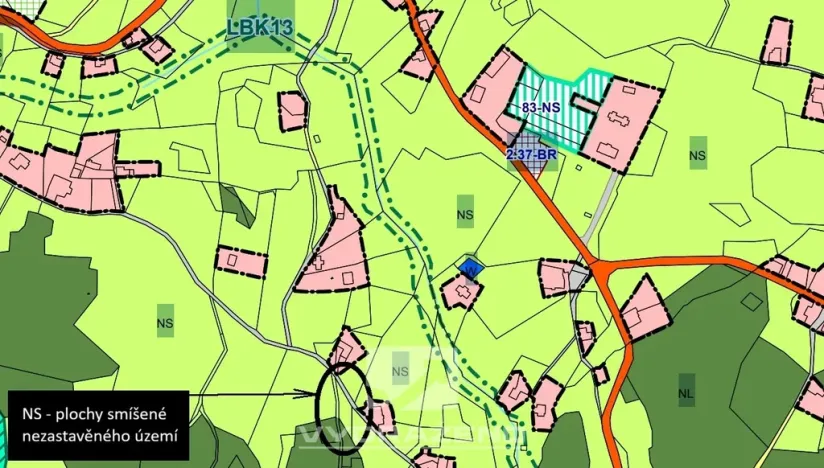 Prodej pole, Lučany nad Nisou, 618 m2