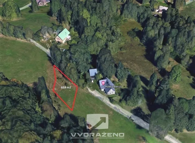 Prodej pole, Lučany nad Nisou, 618 m2