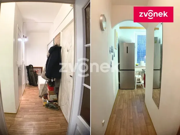 Pronájem bytu 1+1, Zlín - Příluky, Zborovská, 38 m2