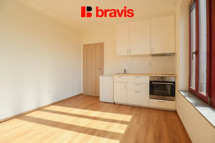 Pronájem bytu 1+kk, Brno, Francouzská, 22 m2