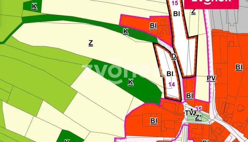 Prodej pozemku pro bydlení, Ludkovice, 384 m2
