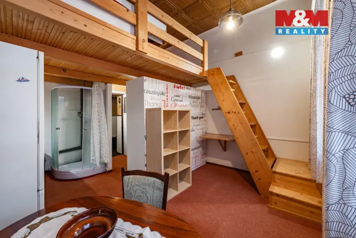 Pronájem bytu 1+kk, Mariánské Lázně, Hlavní třída, 20 m2