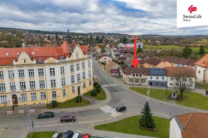 Pronájem obchodního prostoru, Starý Plzenec, Masarykovo náměstí, 141 m2