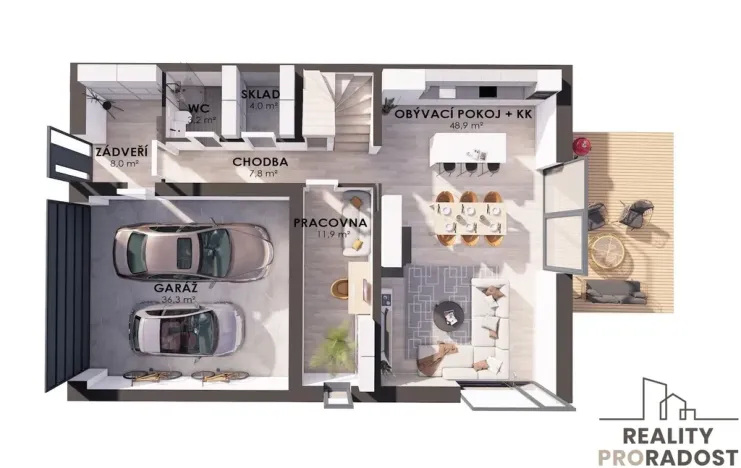 Prodej rodinného domu, Medlov, 238 m2