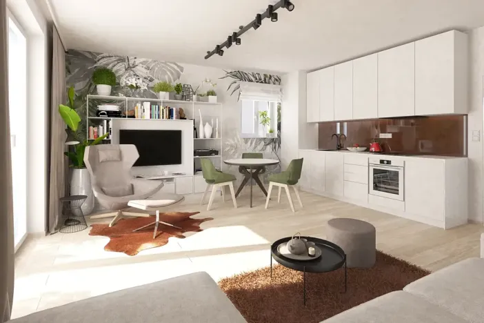 Prodej bytu 1+kk, Milovice, Topolová, 37 m2