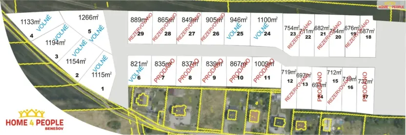 Prodej pozemku pro bydlení, Bystřice, Na Čeperce, 800 m2