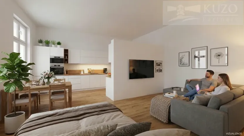 Prodej bytu 1+kk, České Budějovice, Rudolfovská tř., 32 m2