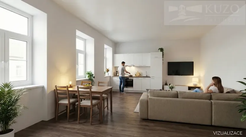 Prodej bytu 1+kk, České Budějovice, Rudolfovská tř., 32 m2