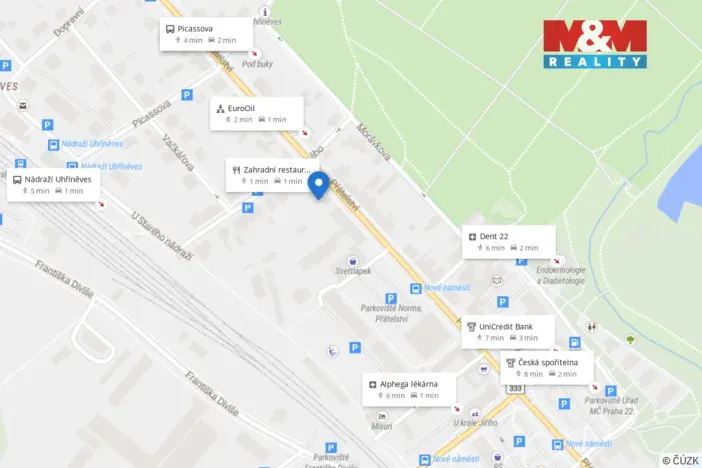 Prodej obchodního prostoru, Praha - Uhříněves, Přátelství, 280 m2