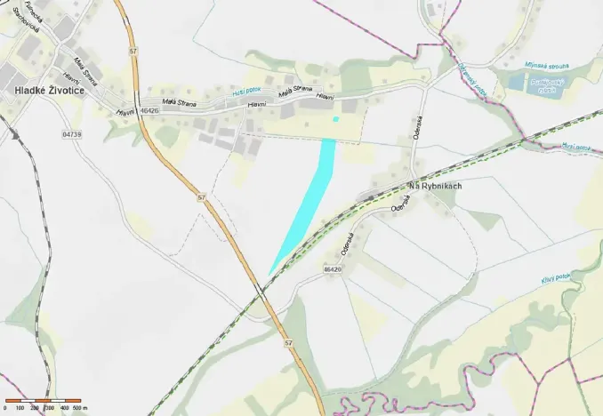 Prodej pole, Hladké Životice, 85136 m2